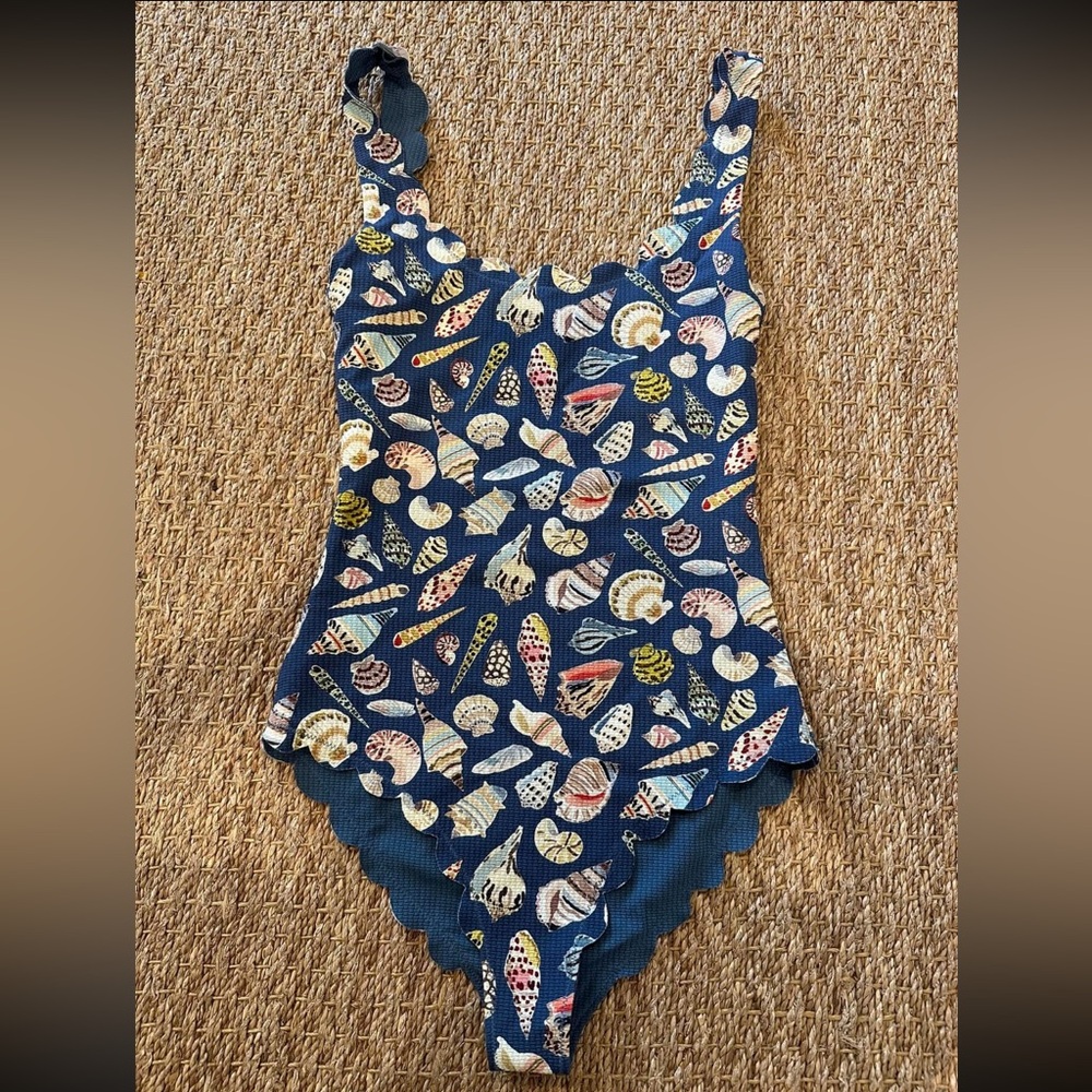 Marysia Swim Blue Nautical One Piece